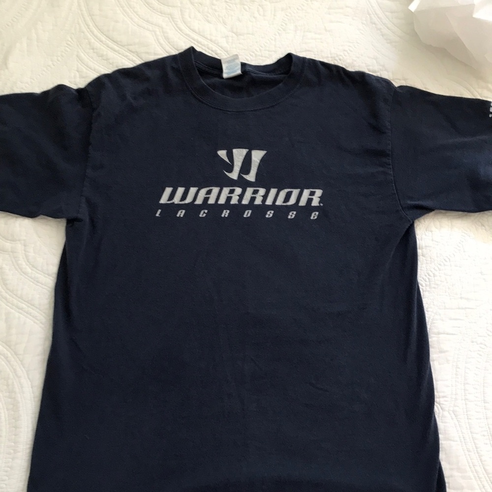 Warrior Lacrosse Navy T-Shirt. Mens large